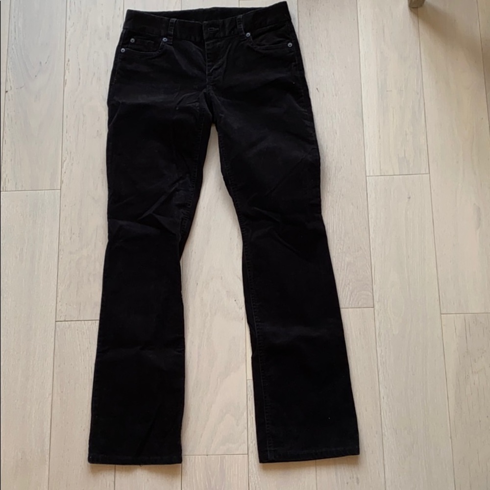 J.Crew black corduroy pants. Never been worn!